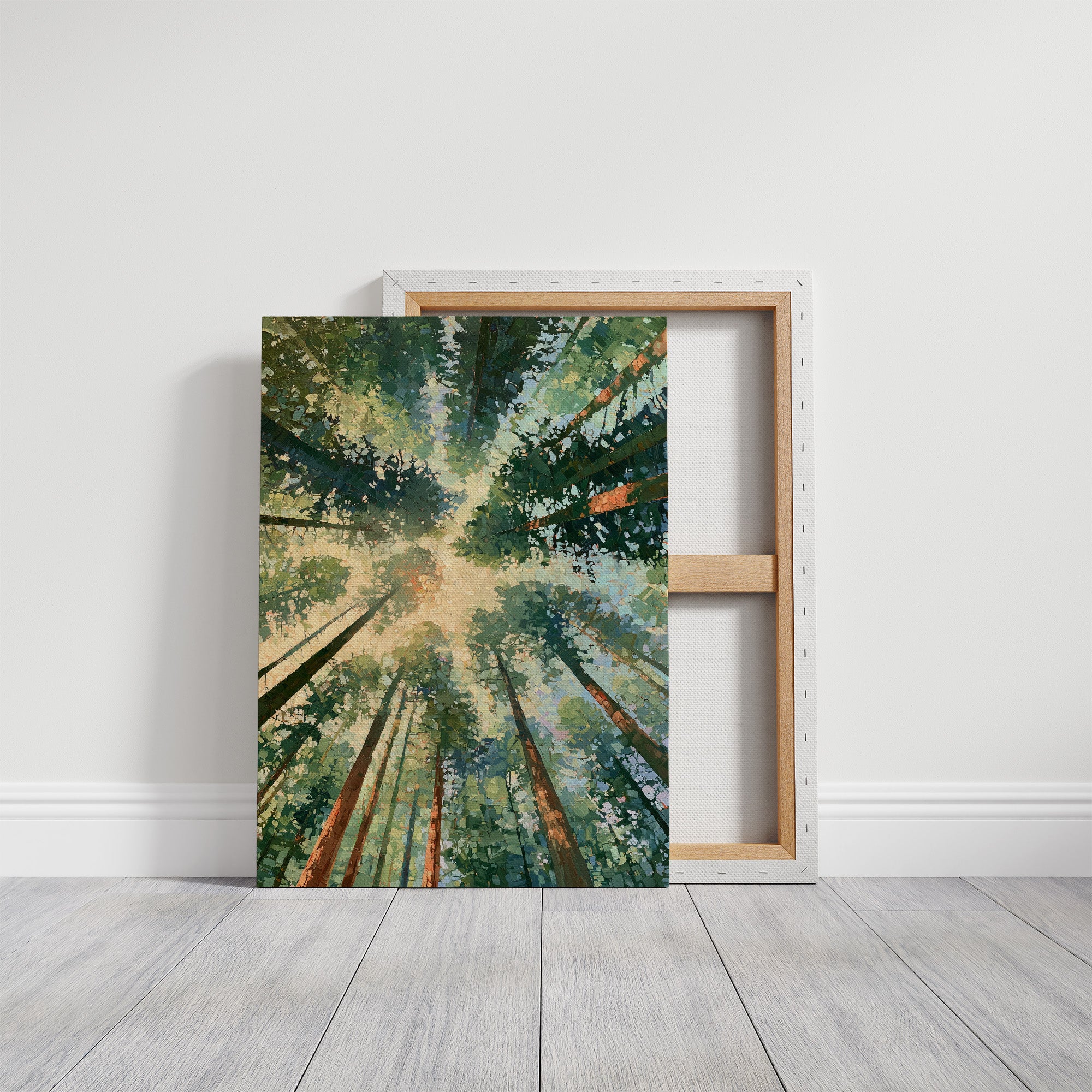 Forest Ceiling, Golden Light