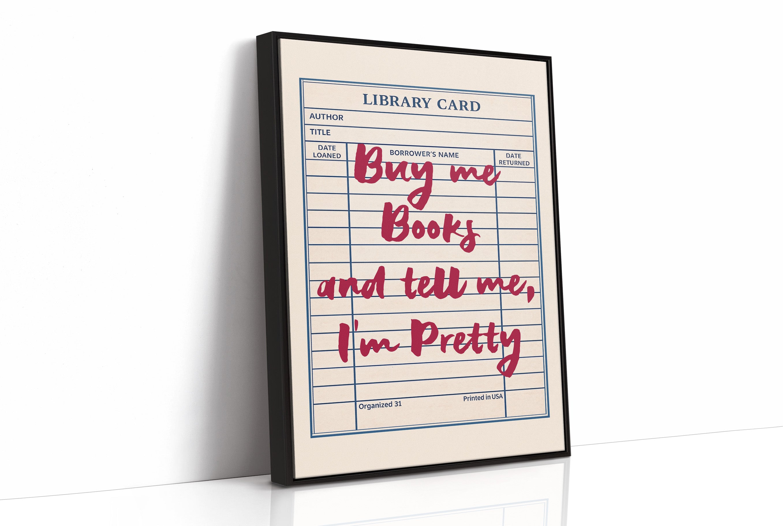 Library Card Confession