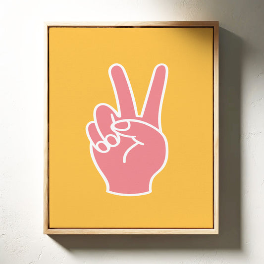 Peace Signs Paint Summer Skies