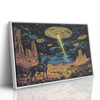 The Arrival Over Monument Valley