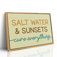 Salt Water Cures Everything (Sunset Hues)