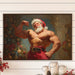North Pole Gym Builds Holiday Muscle