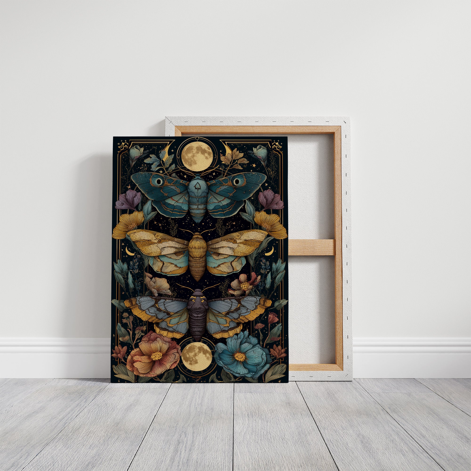 Midnight Moths Chase Celestial Dreams