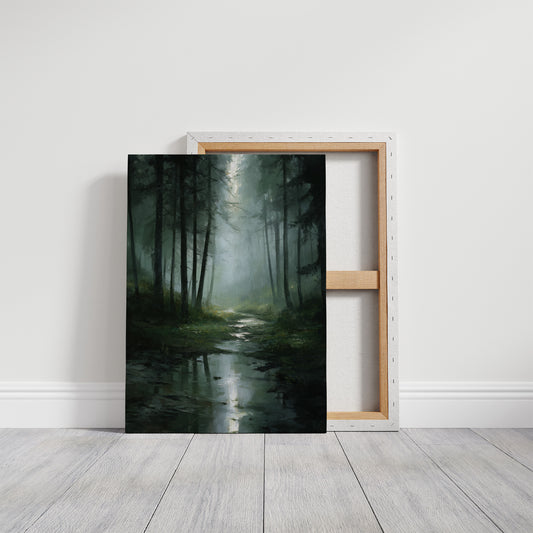 Mist Beckons Through Ancient Pines