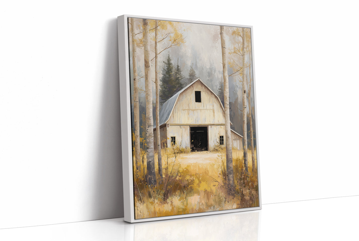 Aspen Sentinels Guard Forgotten Barn