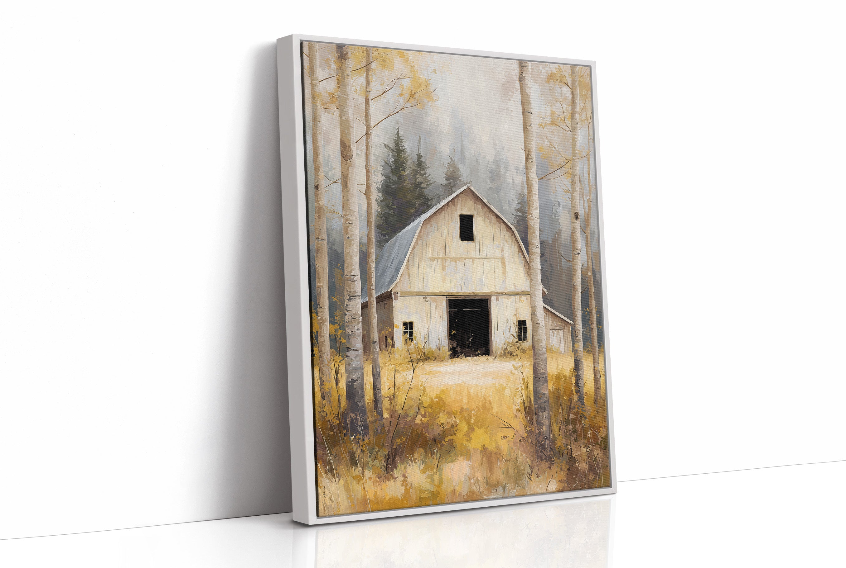 Aspen Sentinels Guard Forgotten Barn