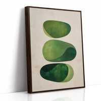 Green Stones Dance In Morning Light