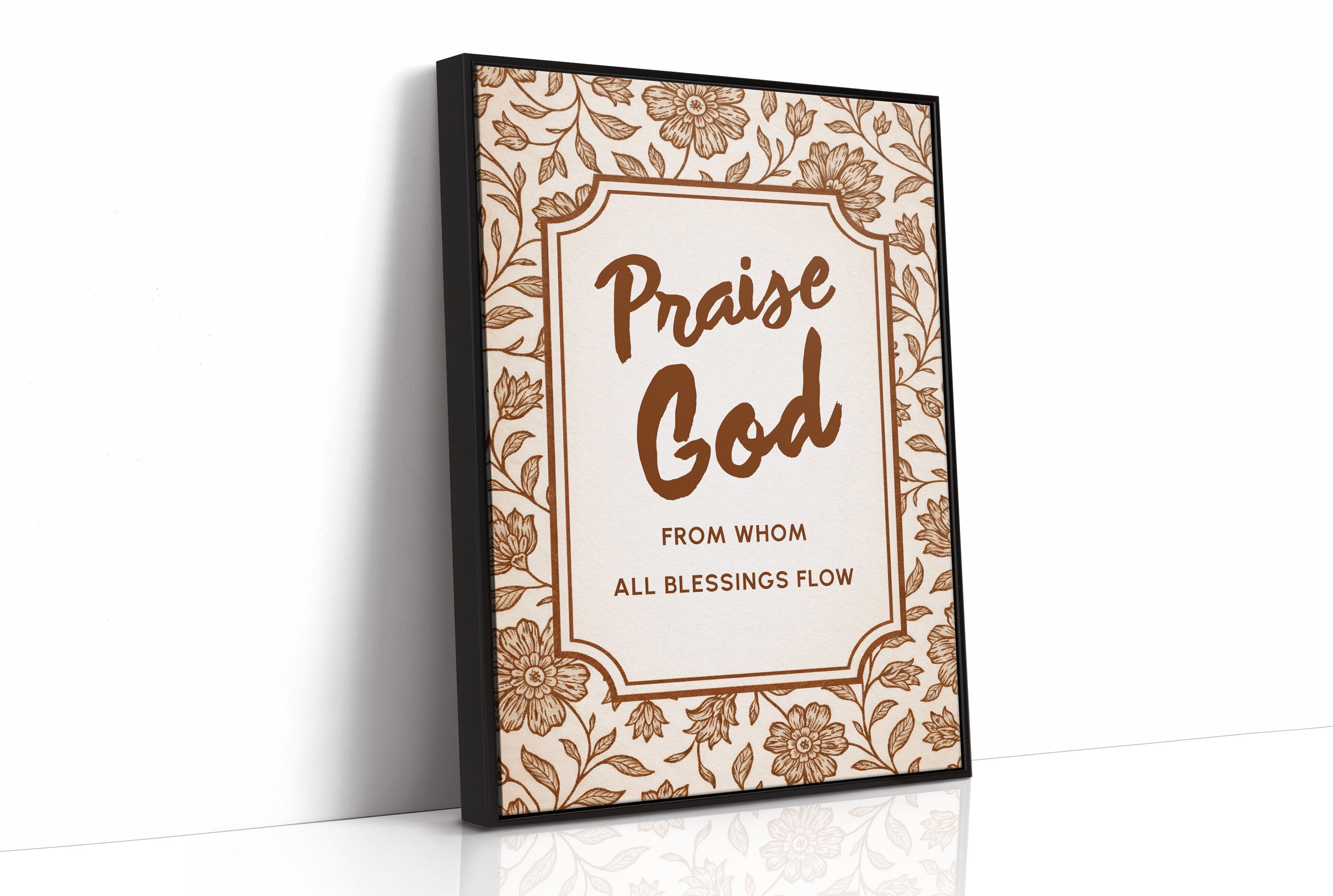 Sepia Devotion Blooms In Gratitude