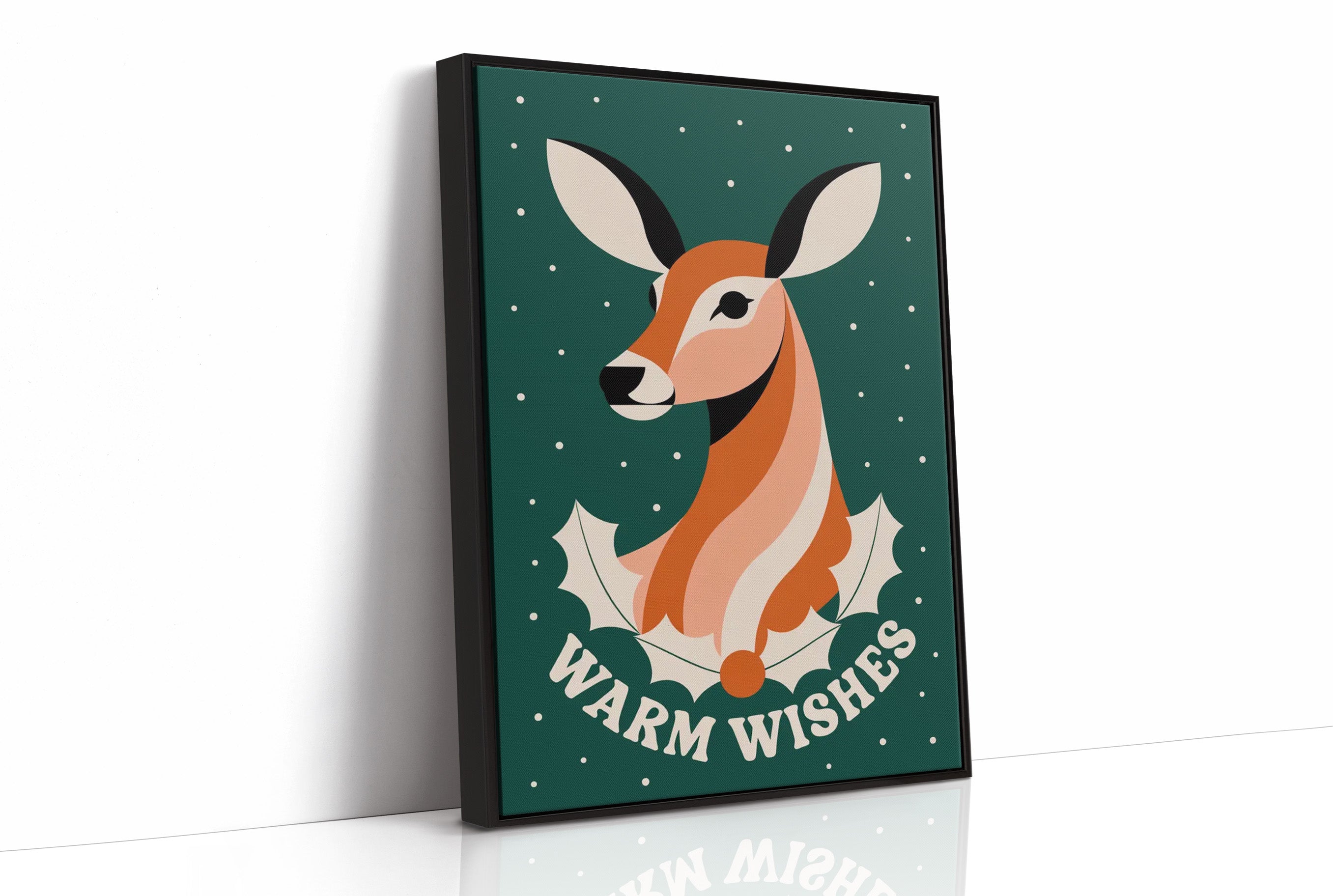 Modernist Deer Portrait
