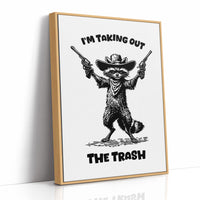 Im Taking Out the Trash Raccoon