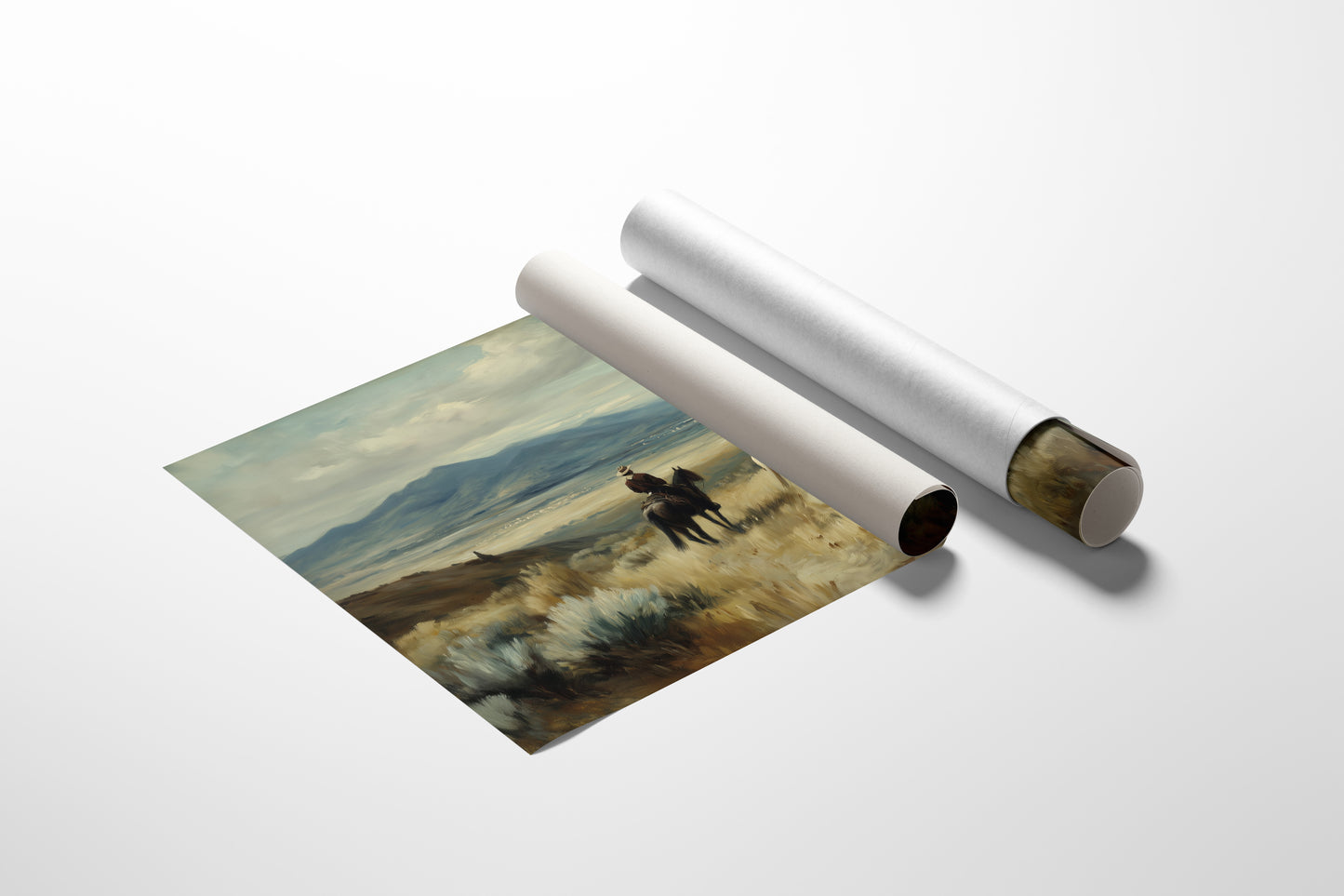 Sagebrush Tales Under Mountain Skies