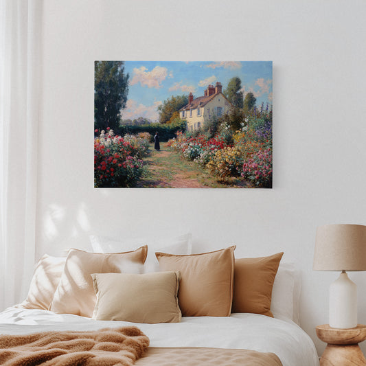A Path Through Blooming Memories