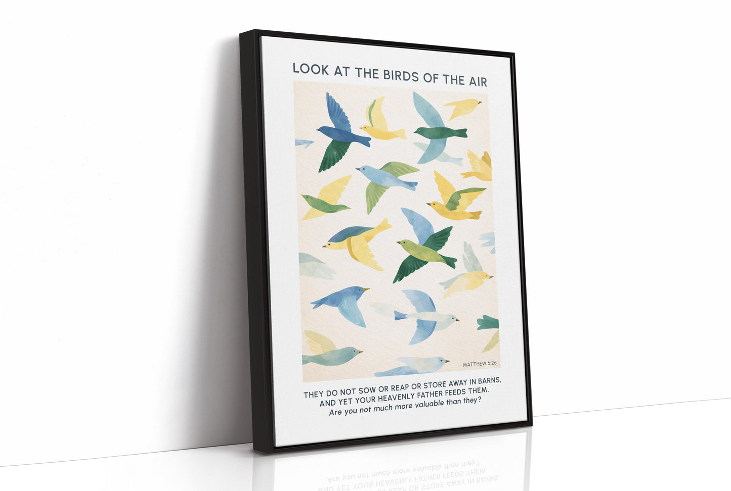 Faithful Flight: Watercolor Wings of Promise