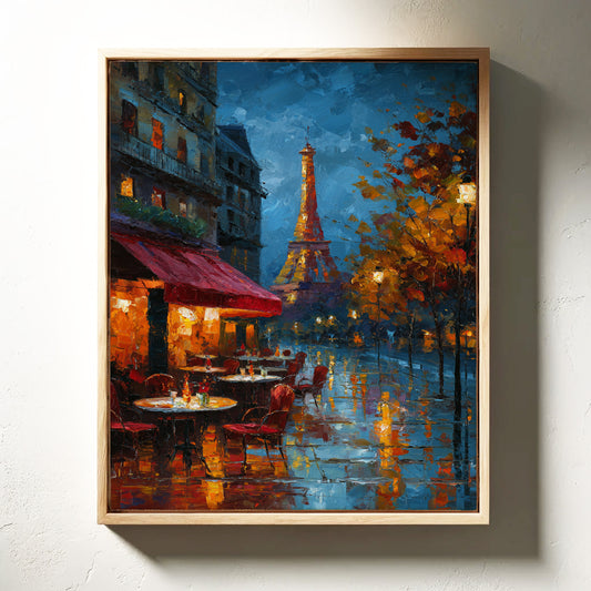 Under Parisian Lanterns' Glow