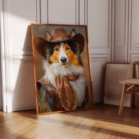 Rough Collie Sunset Wrangler