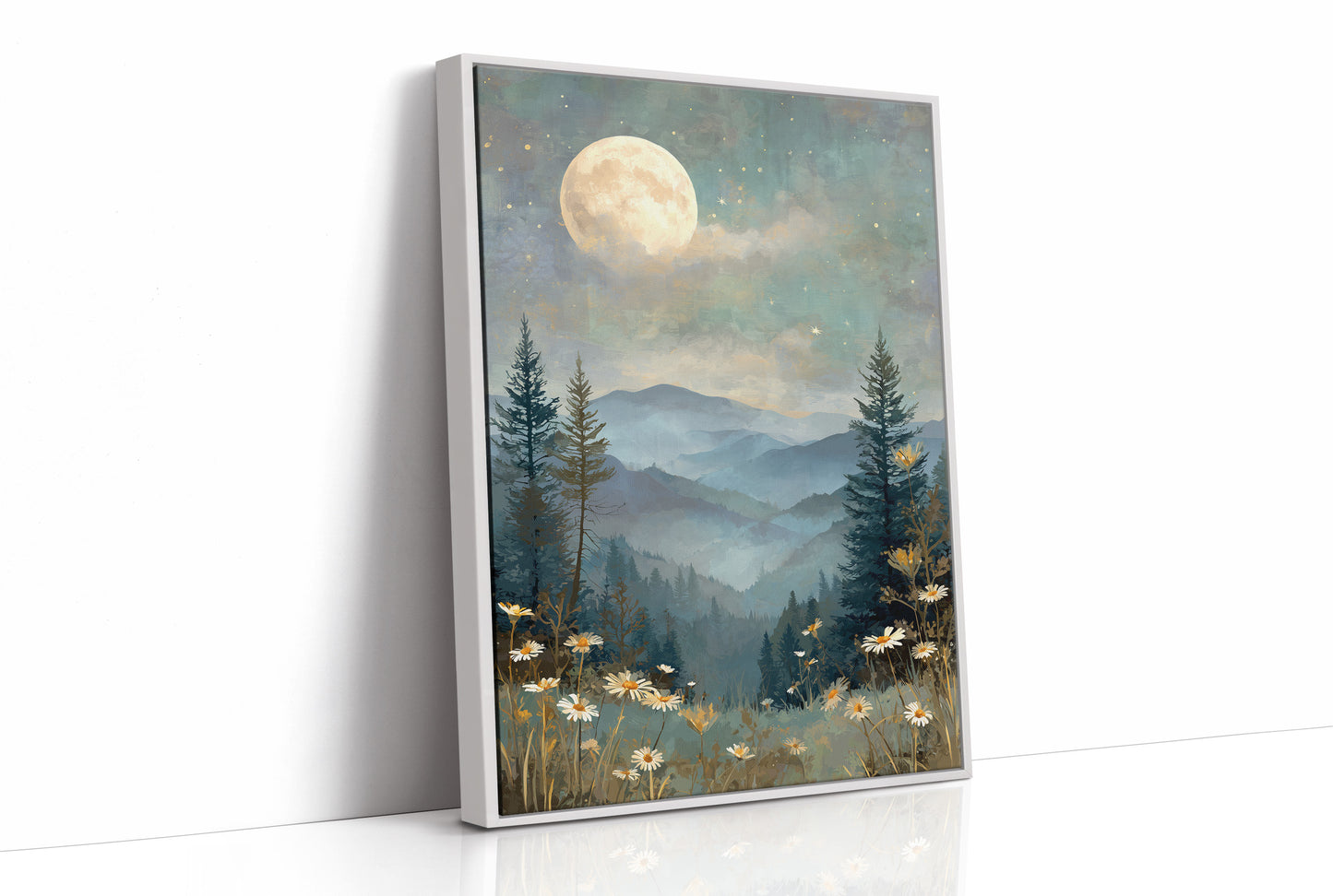 Celestial Lullaby Over Misty Valleys