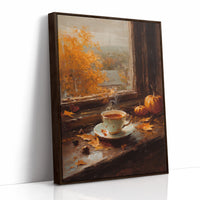 Autumn Sips and Golden Leaves