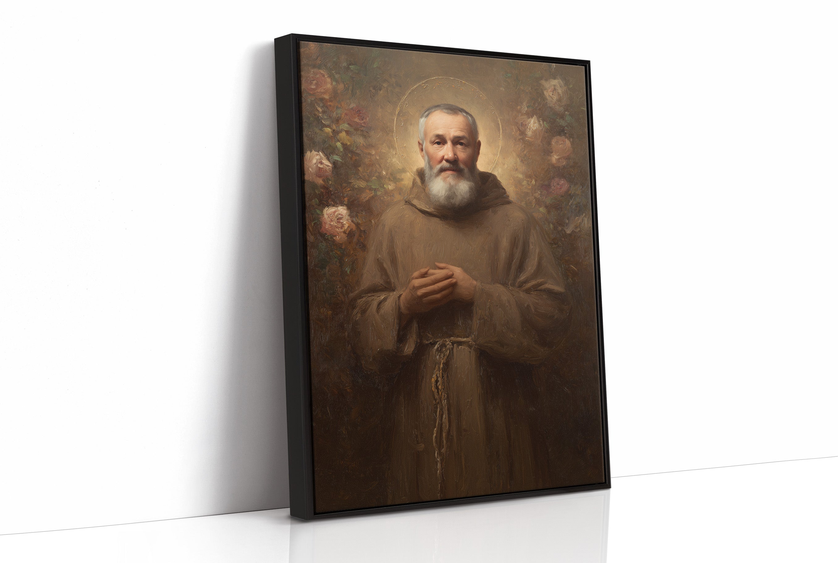 Sacred Art On Rustic Table