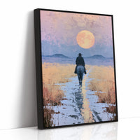Moonrise Over the Prairie