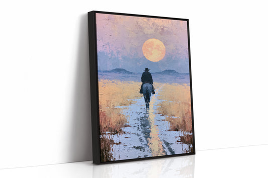 Moonrise Over the Prairie