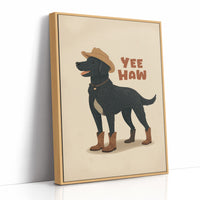 Yee Haw Cowboy Dog