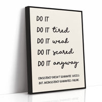 Do It Anyway: Handwritten Grit