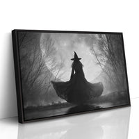 Ancient Spell Under Foggy Branches