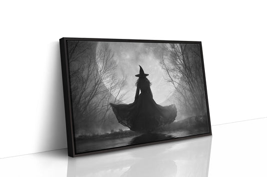 Ancient Spell Under Foggy Branches