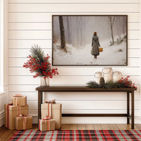 Winter Path Leads To Mystery