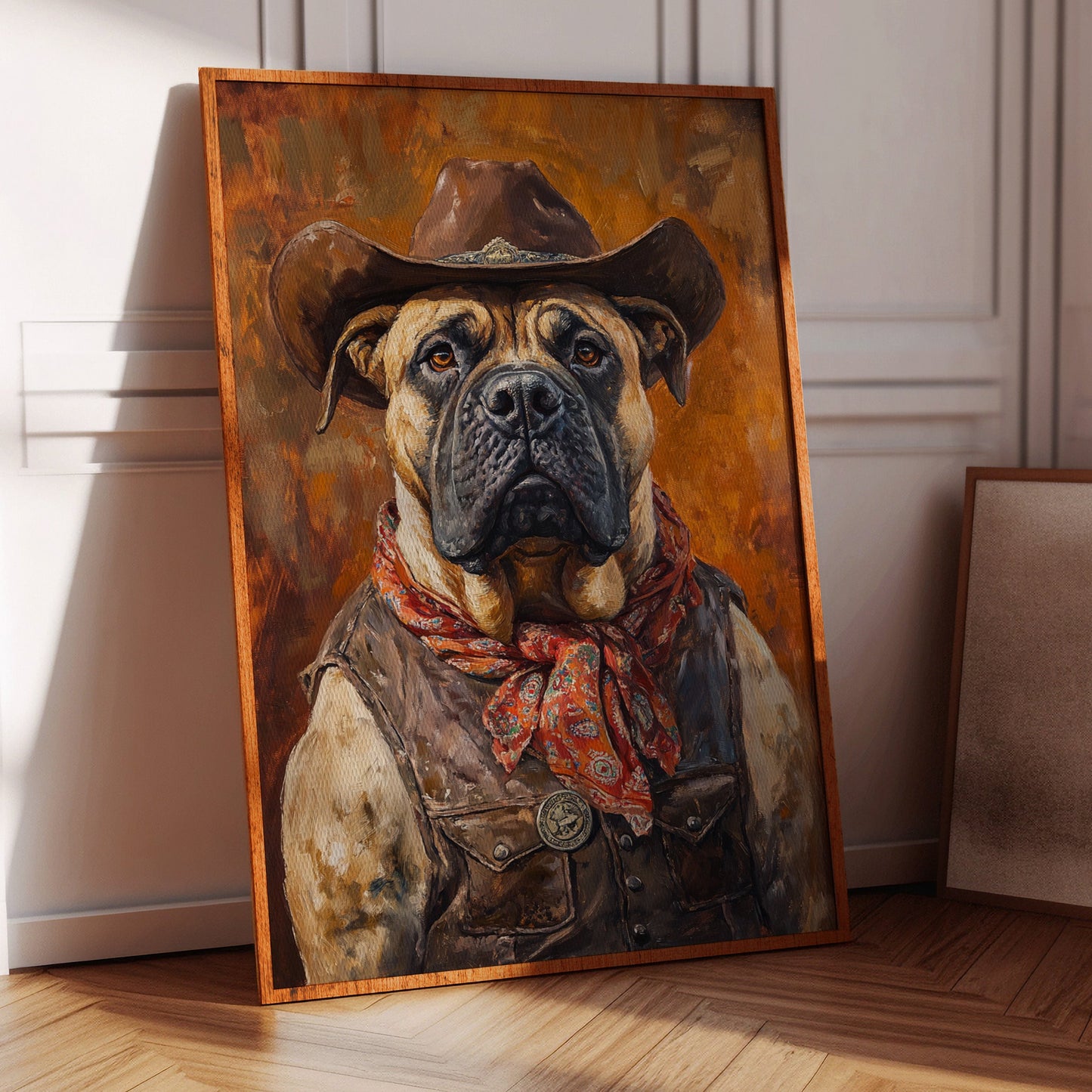 Bullmastiff Sheriff of the High Plains