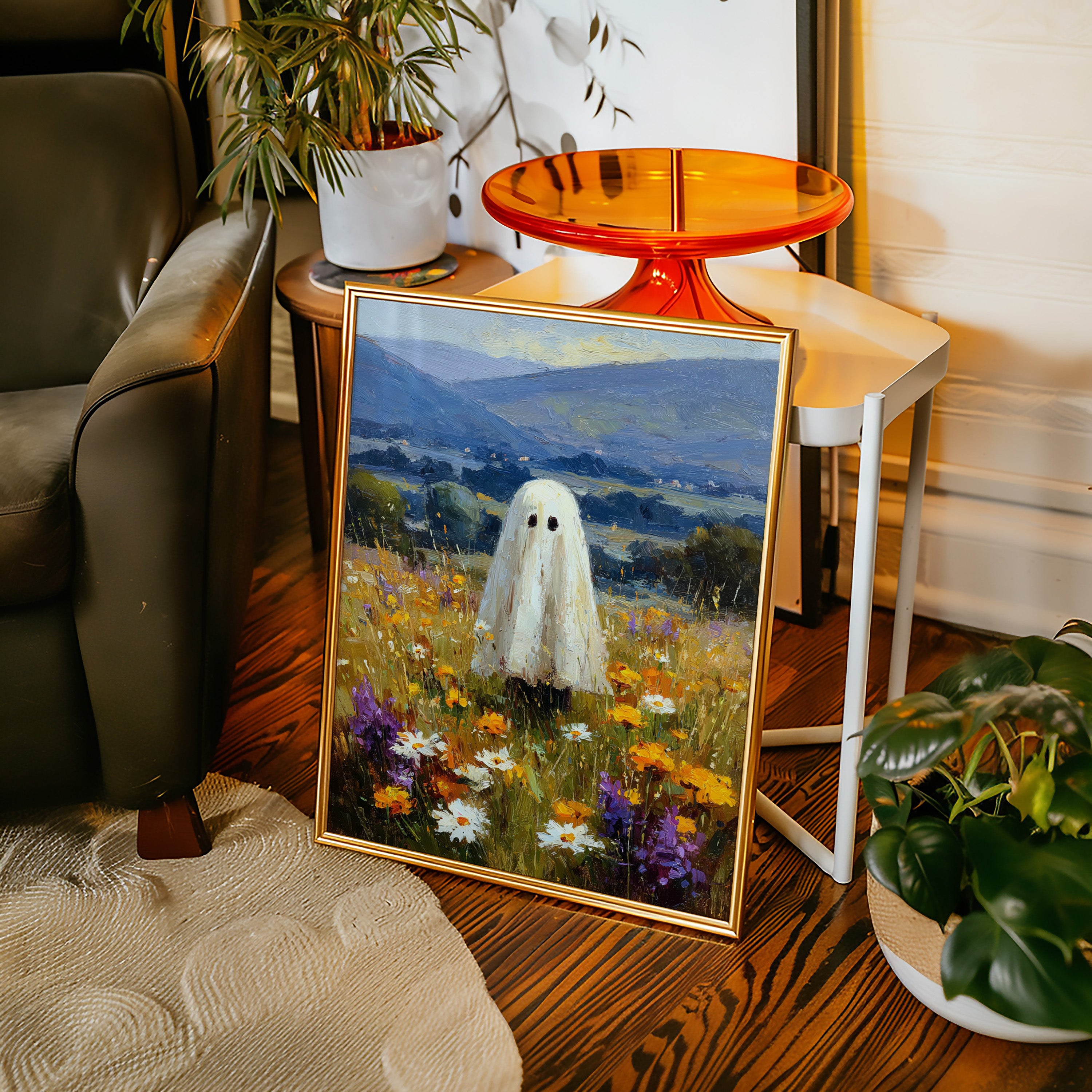 The Ghost Among Wildflowers