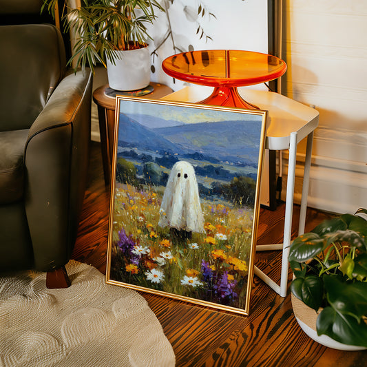 The Ghost Among Wildflowers