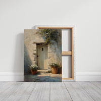 Mediterranean Threshold: Blossoms and Light