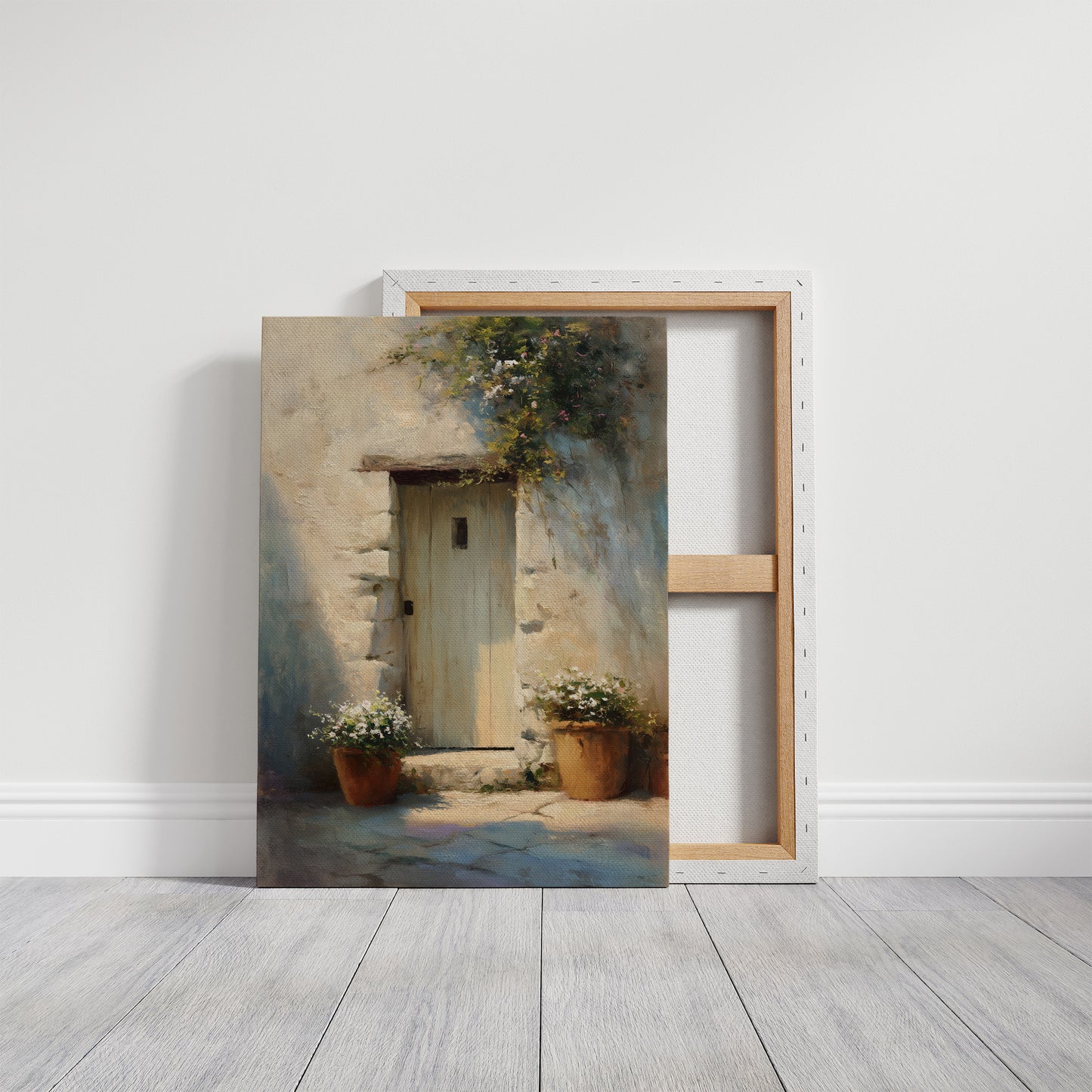 Mediterranean Threshold: Blossoms and Light