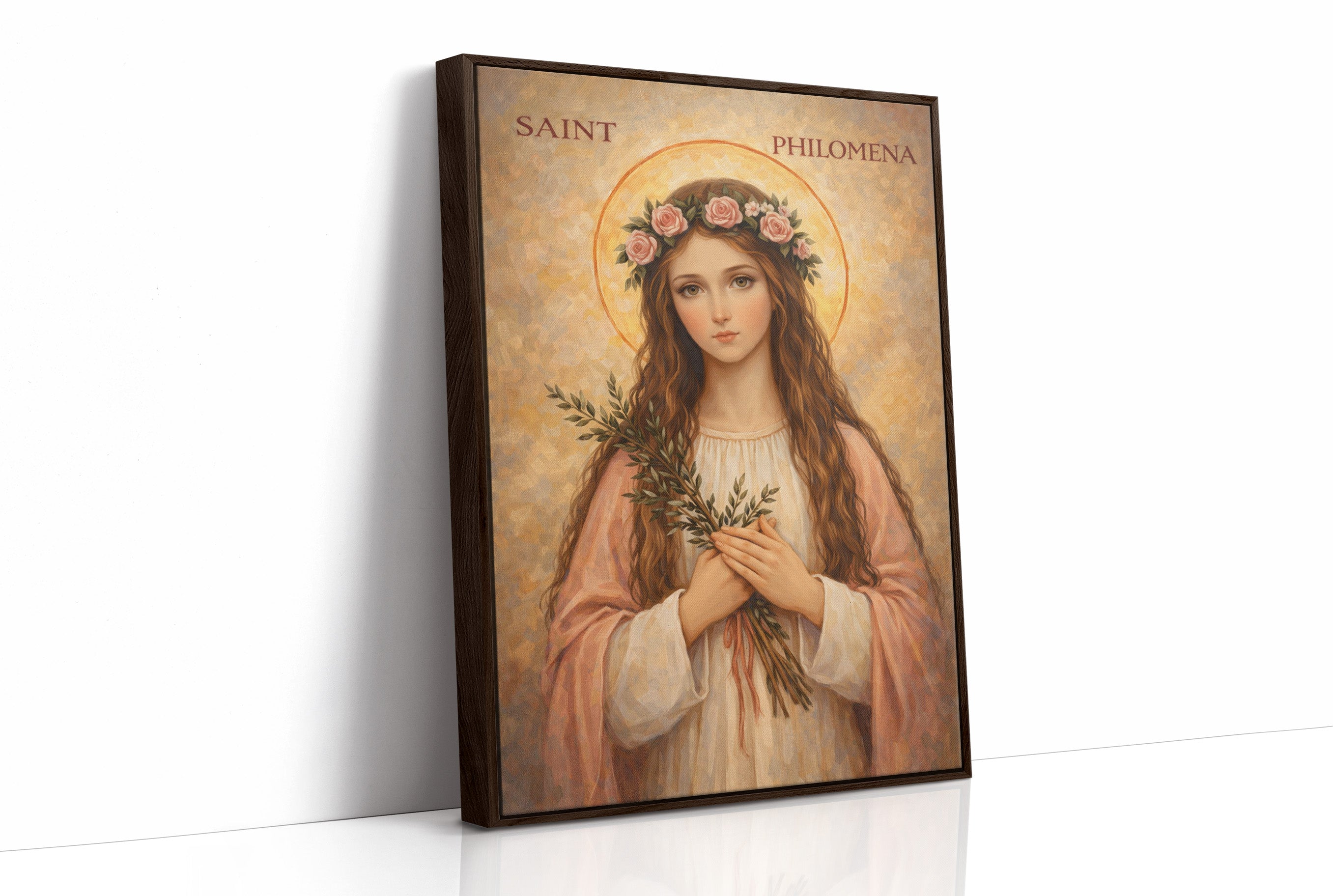 Saint Philomena in Quiet Devotion