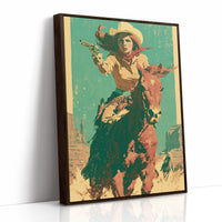 Dust and Grit: The Cowgirl's Charge