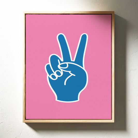 Peace Signs Paint Summer Stories