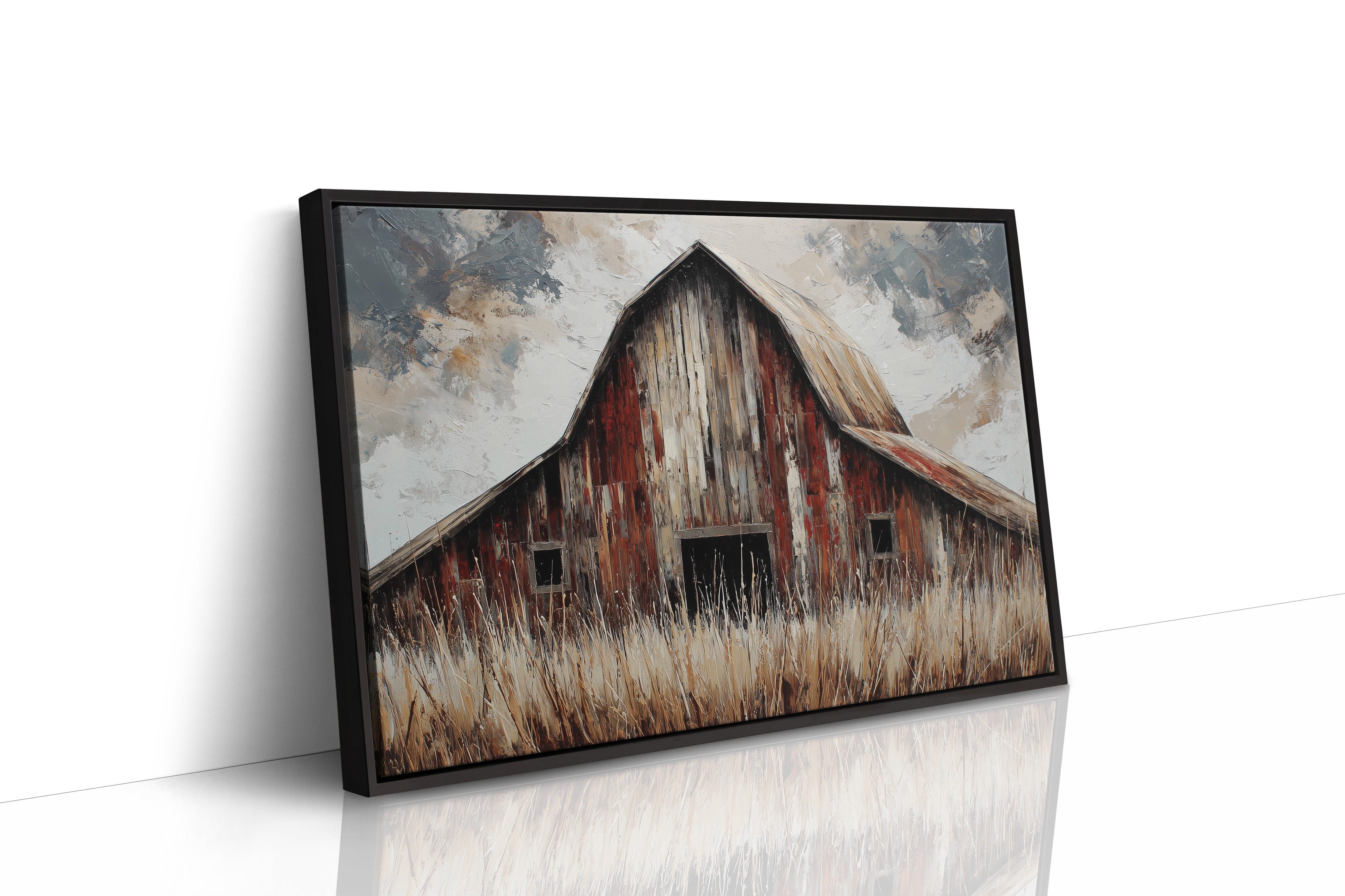 Prairie Storms Paint Weathered Wisdom