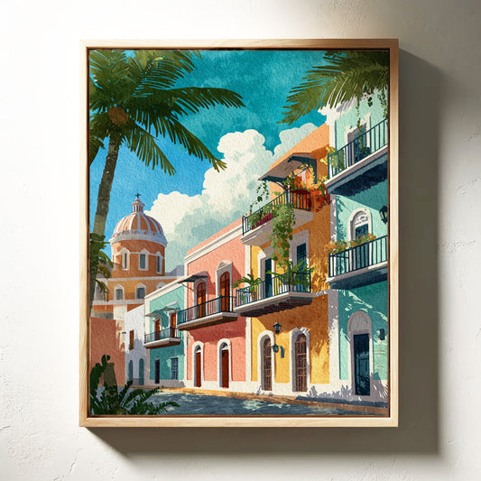 Colors Dance Beneath Tropical Skies