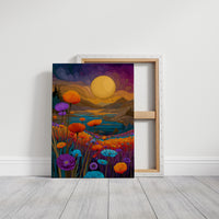 Poppies Bow To Golden Tide