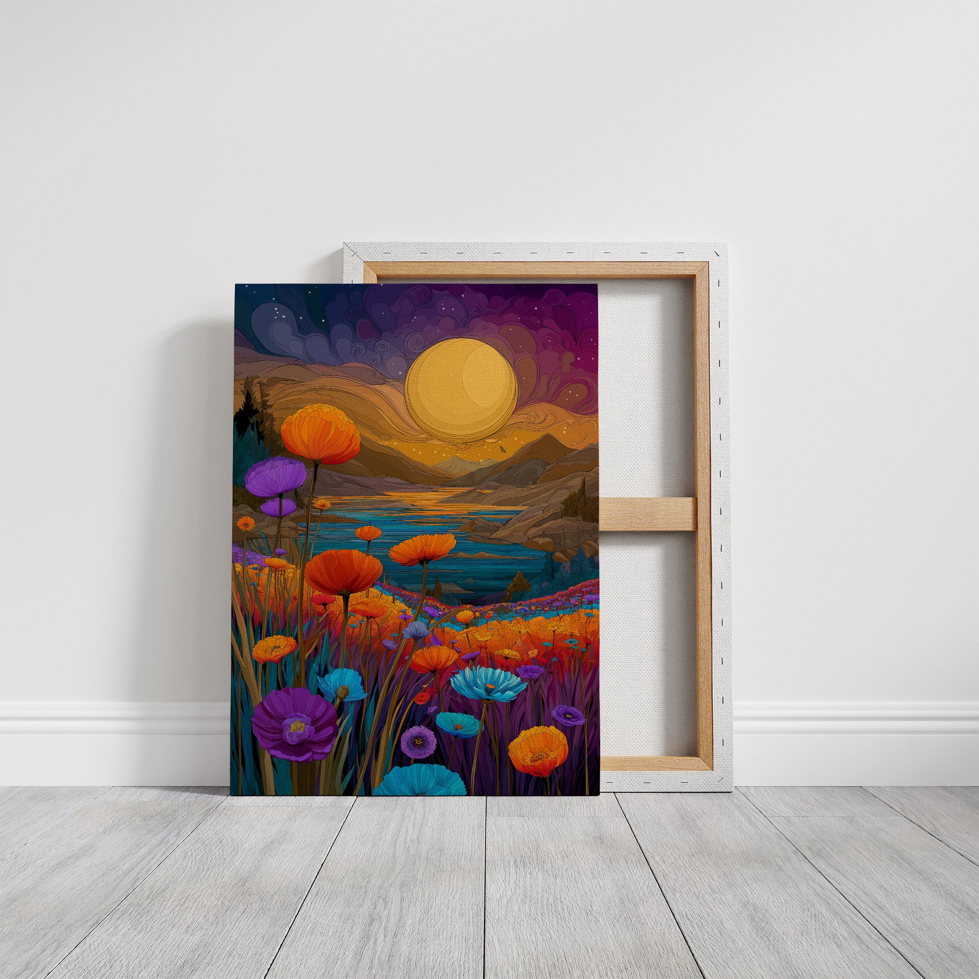 Poppies Bow To Golden Tide