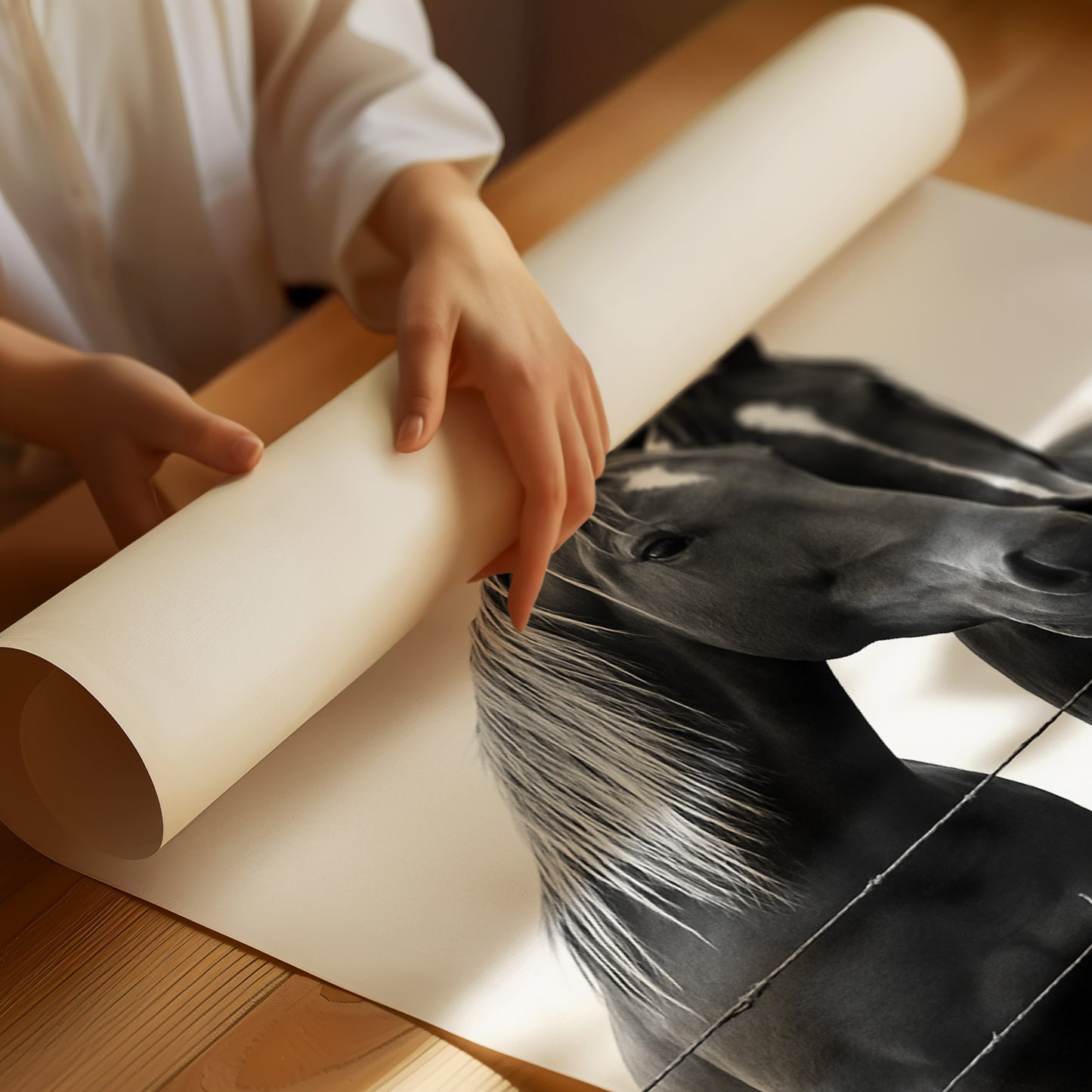 Side by Side in Stillness and Strength