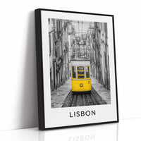 Bica Tram, Yellow on Grey