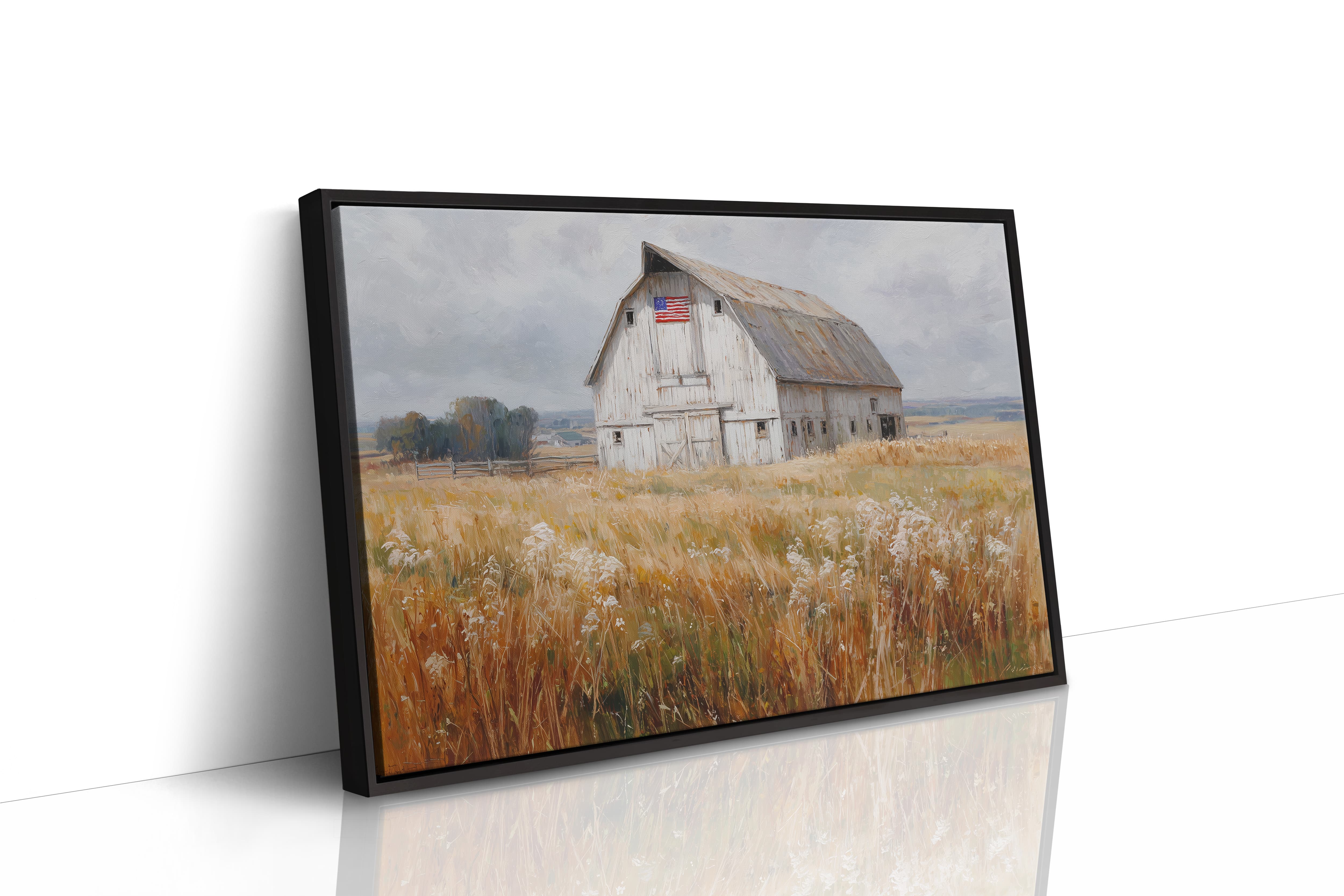 Prairie Stars Above Weathered White