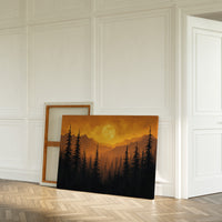 Ancient Pines Watch Golden Moon