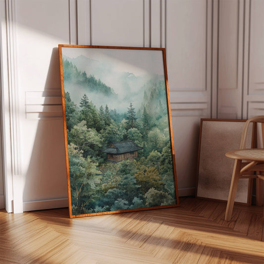 Mountain Mist Shelters Ancient Temple