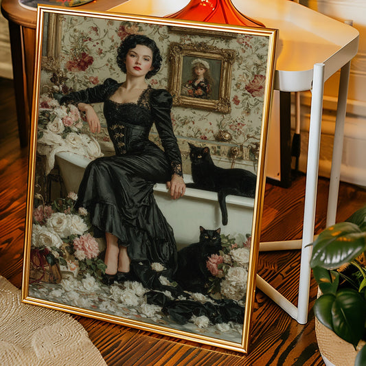 Elegance Amongst Velvet Petals