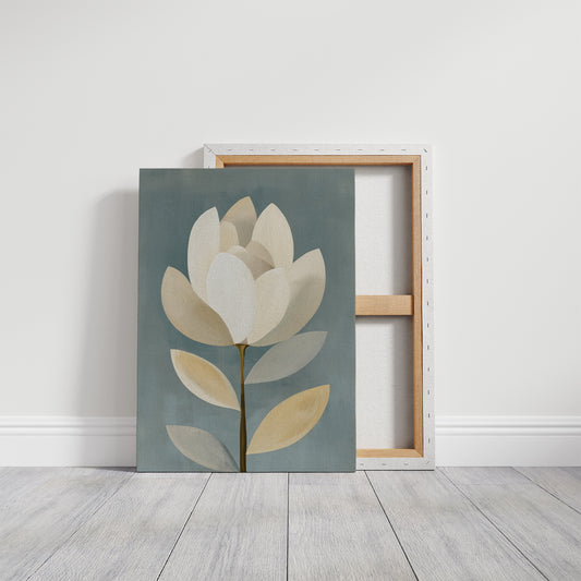 Ivory Blossom in Serene Stillness