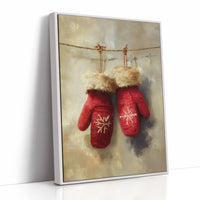 Warm Mittens Tell Winter's Tale