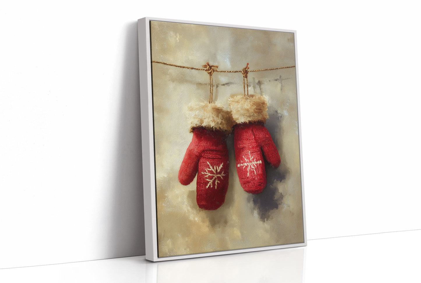 Warm Mittens Tell Winter's Tale